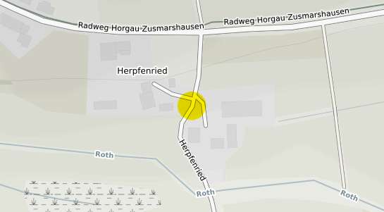 Immobilienpreisekarte Horgau Herpfenried