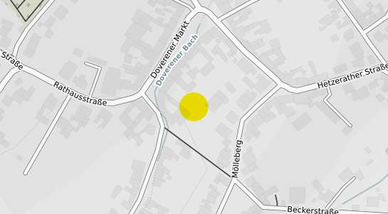 Immobilienpreisekarte H&uuml;ckelhoven Doveren