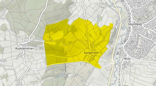 Immobilienpreisekarte H&uuml;nfeld Sargenzell