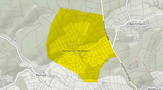 Immobilienpreisekarte H&uuml;nstetten Ketternschwalbach