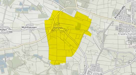 Immobilienpreisekarte Ingolstadt Dünzlau