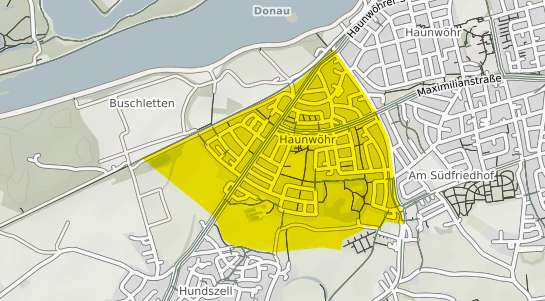 Immobilienpreisekarte Ingolstadt Haunwöhr