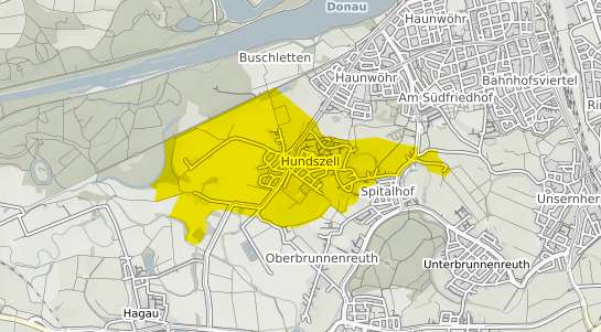 Immobilienpreisekarte Ingolstadt Hundszell