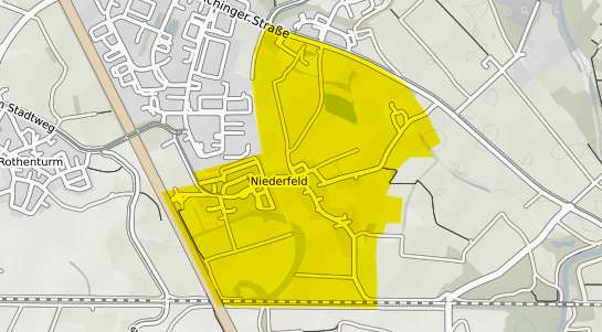 Immobilienpreisekarte Ingolstadt Niederfeld