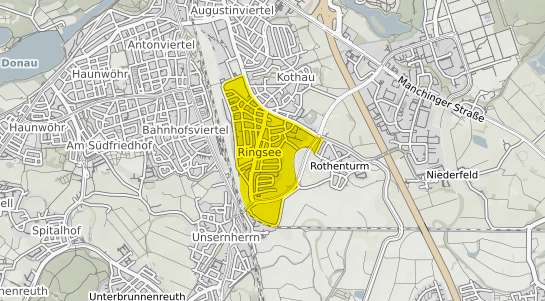 Immobilienpreisekarte Ingolstadt Ringsee