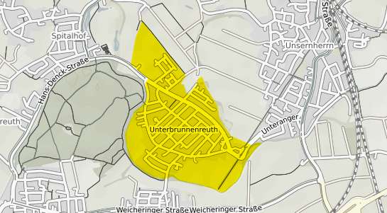 Immobilienpreisekarte Ingolstadt Unterbrunnenreuth