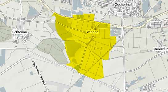 Immobilienpreisekarte Ingolstadt Winden