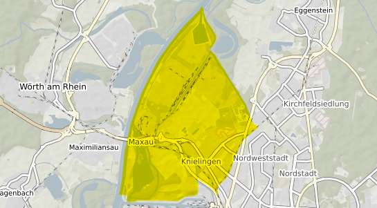 Immobilienpreisekarte Karlsruhe Knielingen