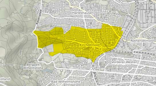 Immobilienpreisekarte Kassel Kirchditmold