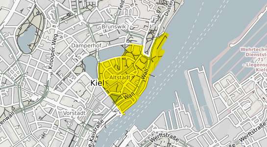 Immobilienpreisekarte Kiel Altstadt