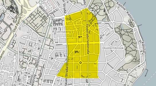 Immobilienpreisekarte Kiel Bl&uuml;cherplatz
