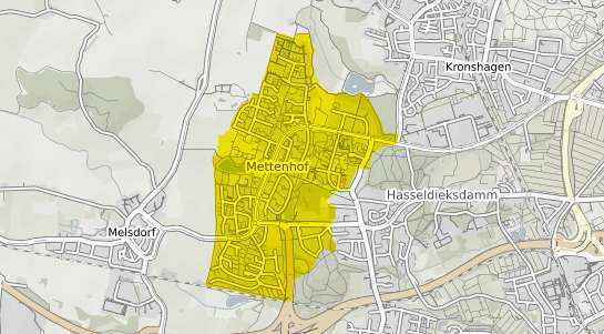 Immobilienpreisekarte Kiel Mettenhof