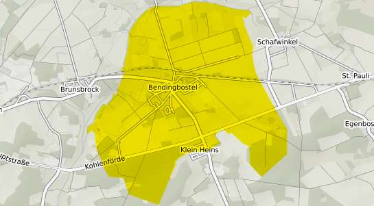Immobilienpreisekarte Kirchlinteln Bendingbostel