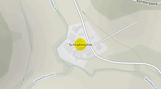 Immobilienpreisekarte Kirchzell Schrahm&uuml;hle