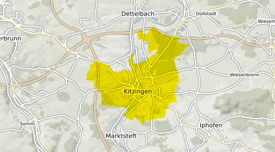 Immobilienpreisekarte Kitzingen Kitzingen