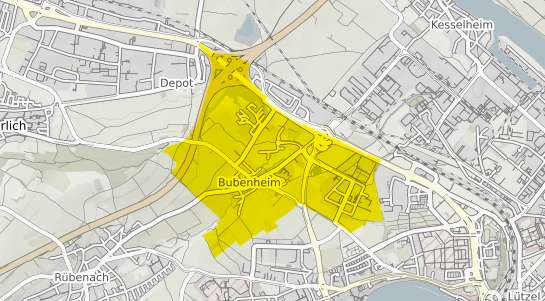 Immobilienpreisekarte Koblenz Bubenheim