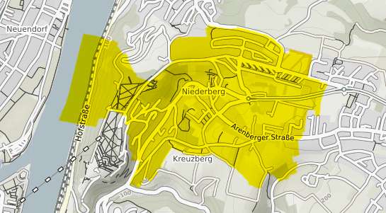 Immobilienpreisekarte Koblenz Niederberg