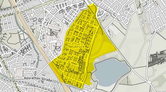Immobilienpreisekarte K&ouml;ln Neubr&uuml;ck