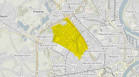 Immobilienpreisekarte K&ouml;ln Ossendorf