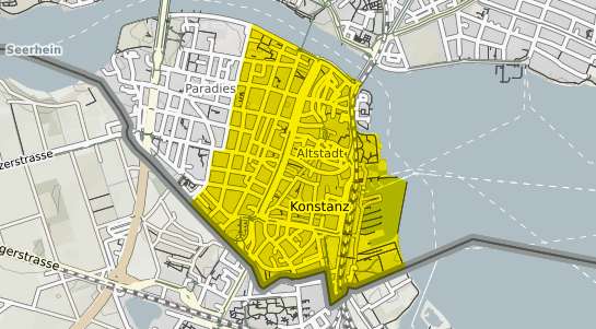Immobilienpreisekarte Konstanz Altstadt