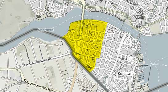 Immobilienpreisekarte Konstanz Paradies