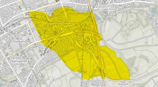 Immobilienpreisekarte Krefeld Oppum