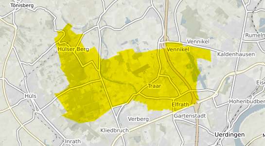 Immobilienpreisekarte Krefeld Traar