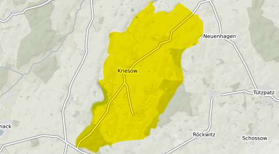 Immobilienpreisekarte Kriesow Kriesow