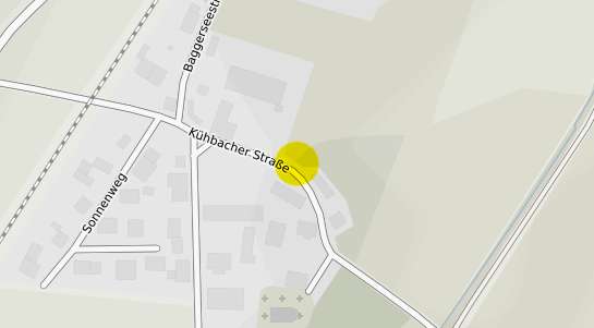 Immobilienpreisekarte K&uuml;hbach Grosshausen