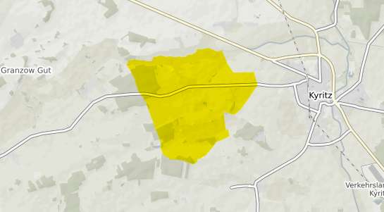 Immobilienpreisekarte Kyritz Rehfeld