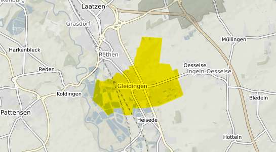 Immobilienpreisekarte Laatzen Gleidingen