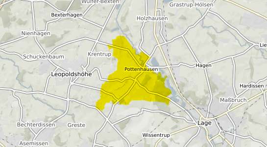 Immobilienpreisekarte Lage Pottenhausen