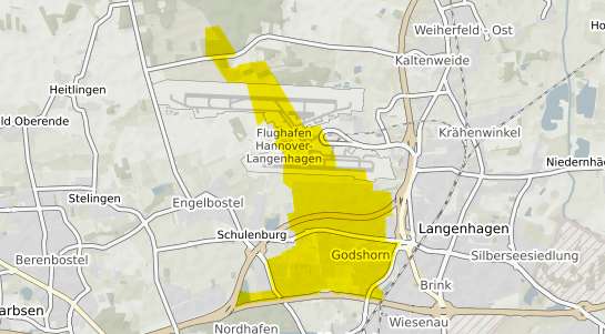 Immobilienpreisekarte Langenhagen Godshorn