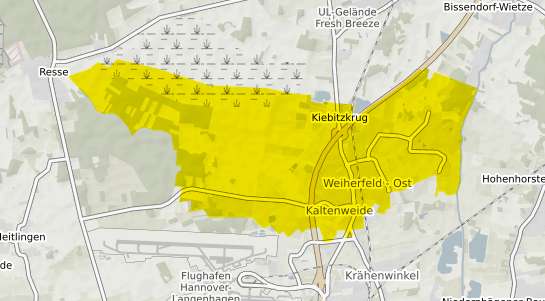 Immobilienpreisekarte Langenhagen Kaltenweide