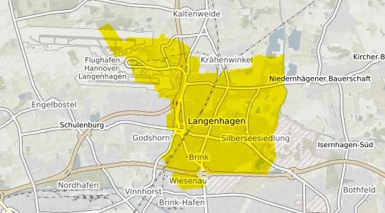 Immobilienpreisekarte Langenhagen Langenhagen
