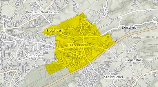 Immobilienpreisekarte Leverkusen Lützenkirchen