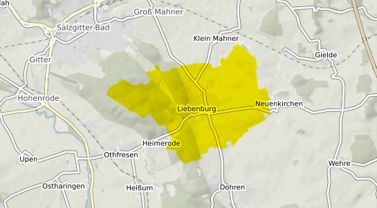 Immobilienpreisekarte Liebenburg Liebenburg