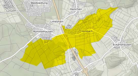 Immobilienpreisekarte Limeshain Himbach