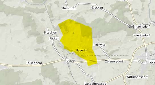 Immobilienpreisekarte Luckau Paserin