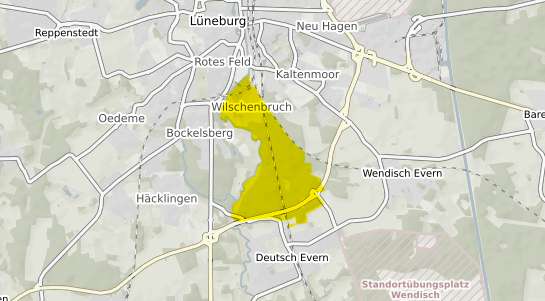 Immobilienpreisekarte Lüneburg Wilschenbruch