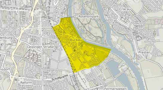 Immobilienpreisekarte Magdeburg Buckau