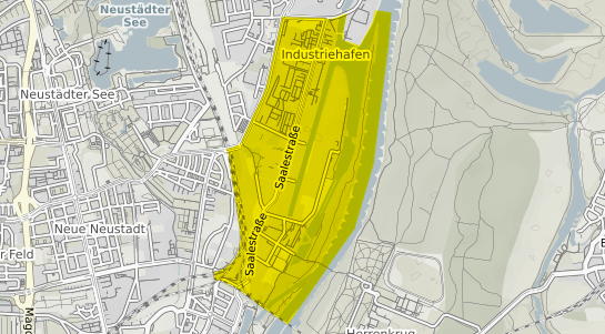 Immobilienpreisekarte Magdeburg Industriehafen