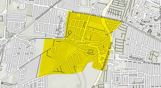 Immobilienpreisekarte Magdeburg Lemsdorf