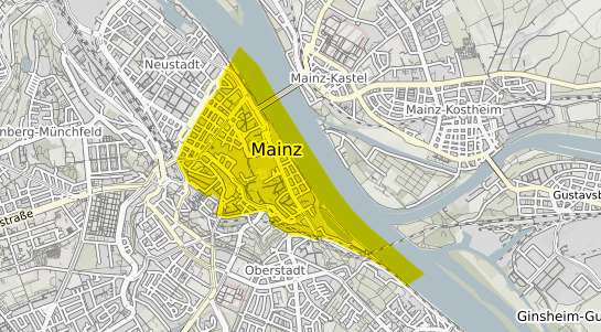 Immobilienpreisekarte Mainz Altstadt