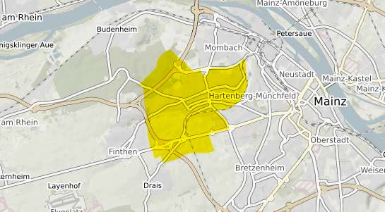 Immobilienpreisekarte Mainz Gonsenheim