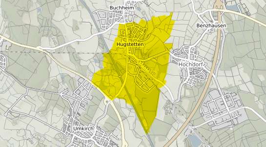 Immobilienpreisekarte March Hugstetten