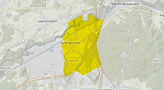 Immobilienpreisekarte Marl Hamm