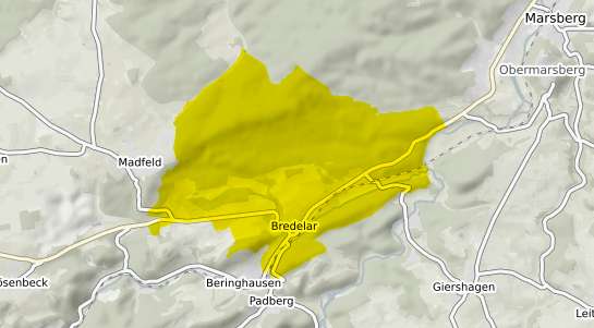 Immobilienpreisekarte Marsberg Bredelar