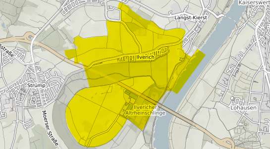 Immobilienpreisekarte Meerbusch Ilverich
