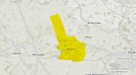 Immobilienpreisekarte Menslage Bottorf